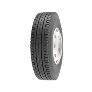 Low resistance tyres R515 12 r22.5 has a special tread block and deep-groove design